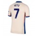 Maillot de foot Chelsea Pedro Neto #7 Extérieur vêtements 2024-25 Manches Courtes